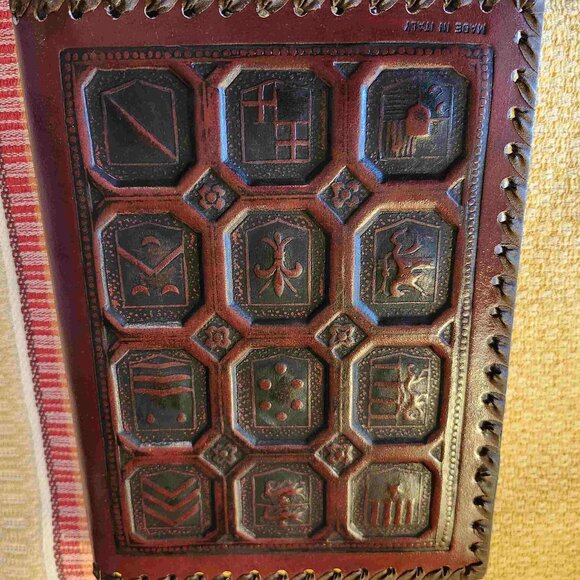 New Carta Recycled Leather Covered Journal/Sketchbook - Picture 2 of 4